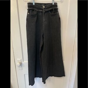 HUDSON x Baja East Billow Jeans Black Denim